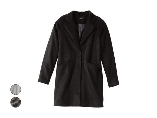 Manteau aspect laine (uniquement en Suisse romande)