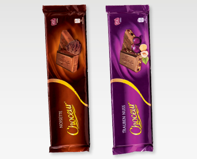 Tavolette di cioccolato CHOCEUR(R)