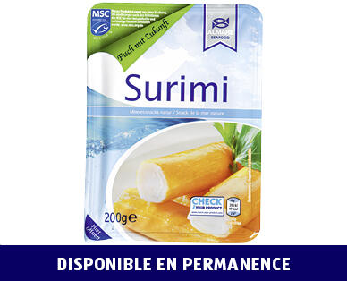 ALMARE SEAFOOD 
 BÂTONNETS DE SURIMI MSC