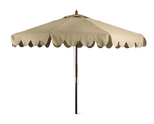 Belavi 
 9' Wood Market Umbrella