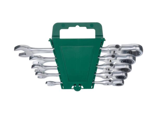 Flexi-Head Ratchet Spanner Set