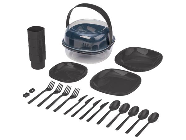 Camping Tableware Set, 33 pieces