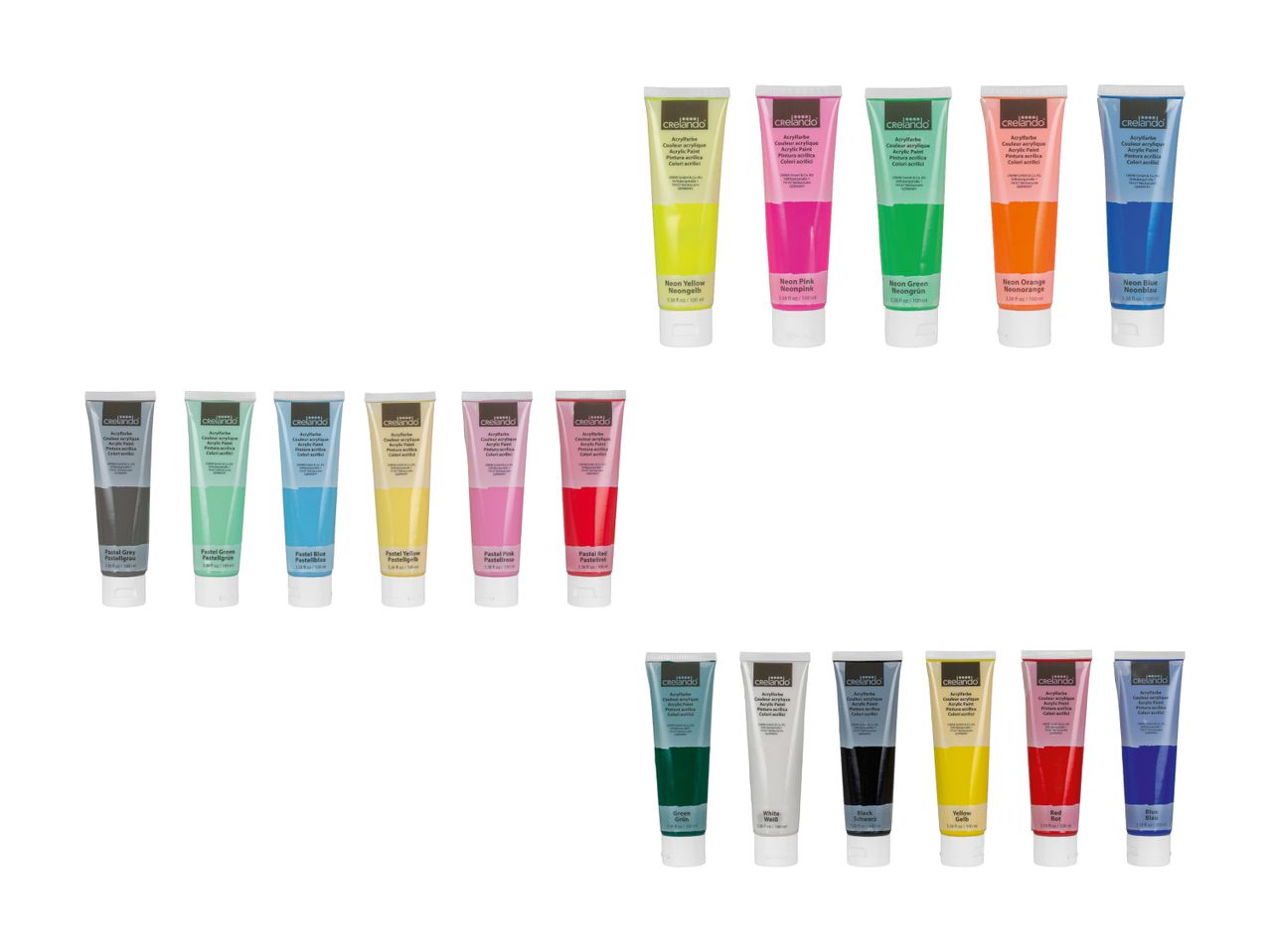 Peintures acryliques