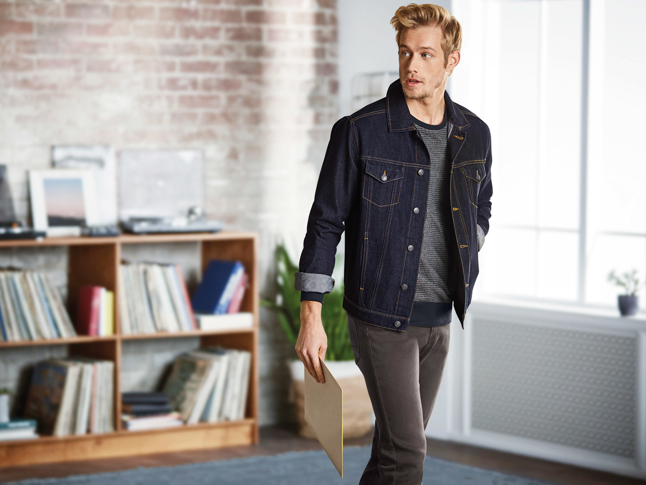 Livergy Denim Joggers1