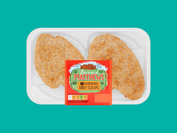 Bernard Matthews 2 Breaded Turkey Escalopes