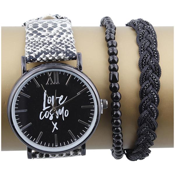Cosmopolitan Armbanduhr Geschenkset