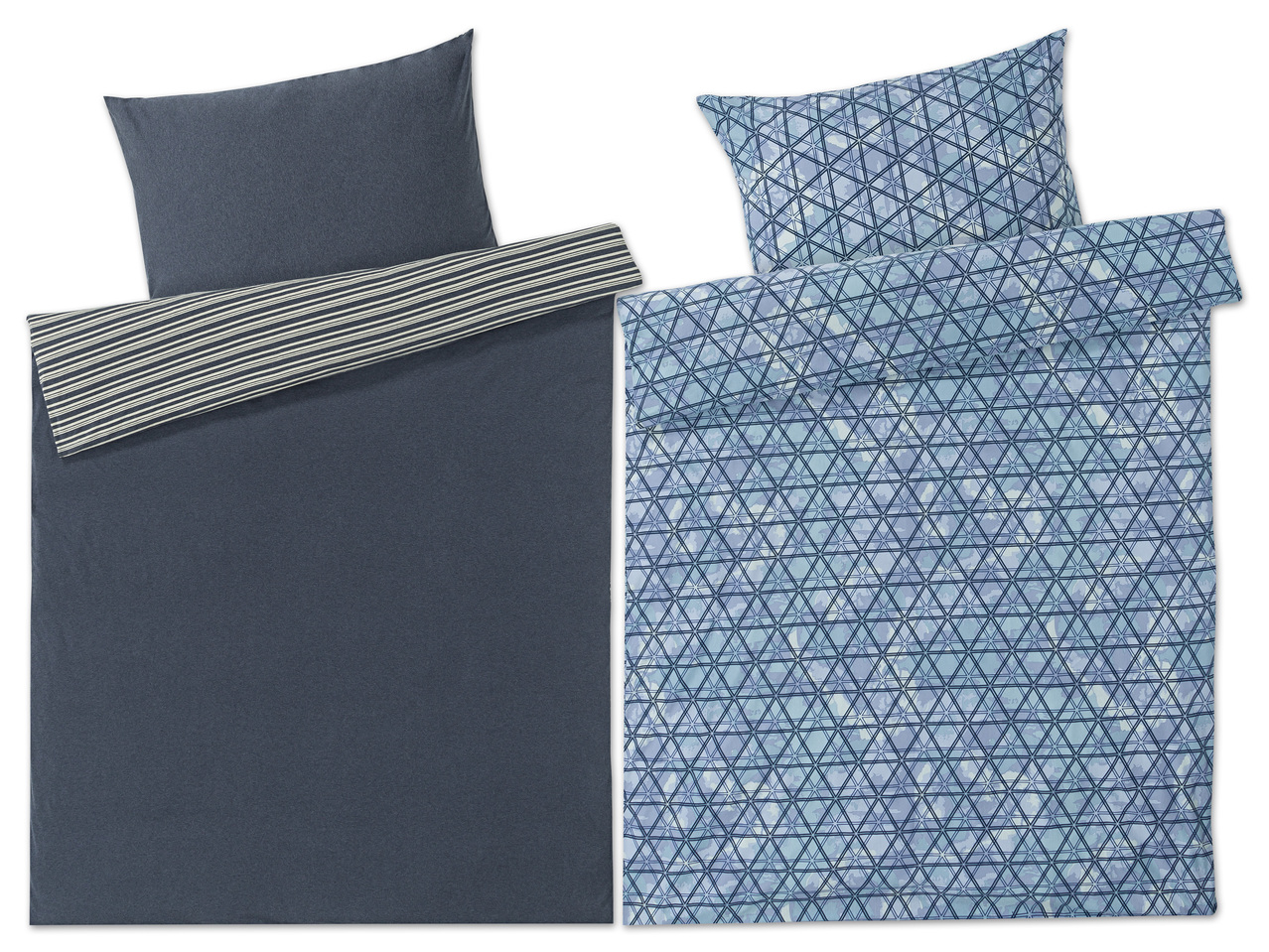 MERADISO(R)PURE COLLECTION Jersey-Wendebettwäsche