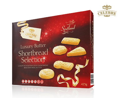 CELEBRE SCOTTISH SHORTBREAD ASSORTED 375G/425G