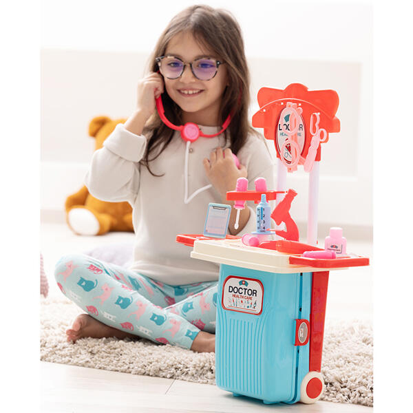 Kinderspielset im Trolley 3in1