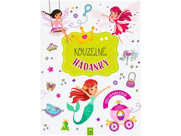 Kniha samolepek/hádanek