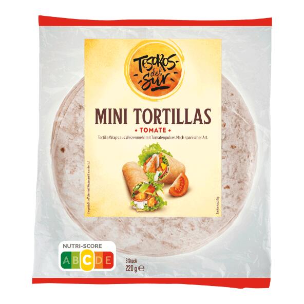 Minitortillas, 8 pcs