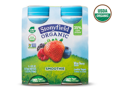 Stonyfield Organic Lowfat Yogurt Smoothie