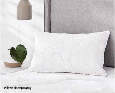 Quilted Cotton Pillow Protector