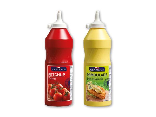 Ketchup eller remoulade