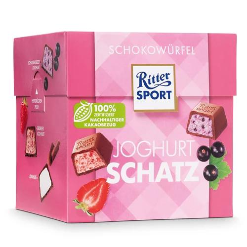 RITTER SPORT Schokowürfe, Joghurt Schatz
