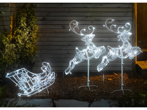 3D-Lichterschlauchfiguren