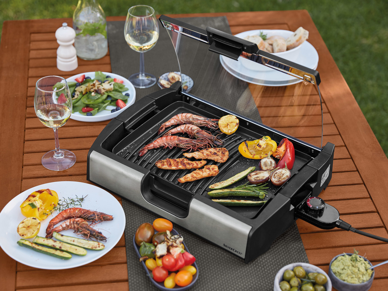Silvercrest Tabletop Grill1