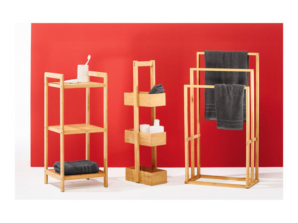Livarno Home Bamboo Bathroom Storage