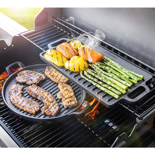 Gusseisen-Grillplatte