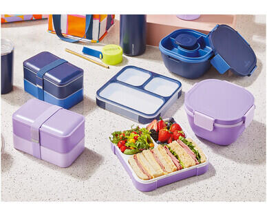Plastic Bento Style Lunchbox