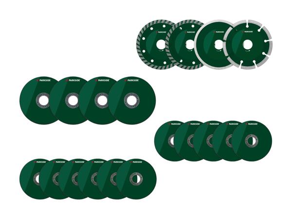 Assortiment de disques de coupe