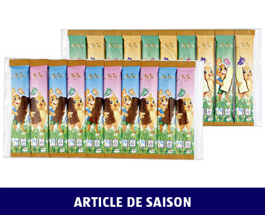 MONARC
SUCETTES DE PÂQUES EN CHOCOLAT