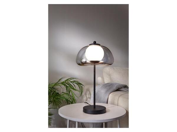 LED-Tischleuchte, Lampenschirm aus hochwertigem Glas