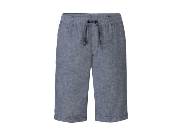 Men's Linen Blend Shorts