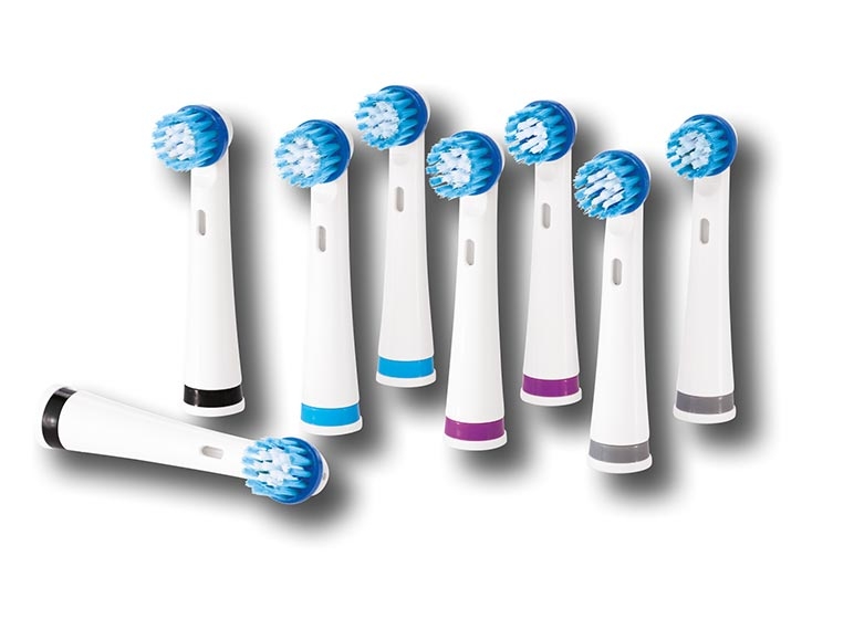 Têtes de brosse à dents de rechange, 8 pièces