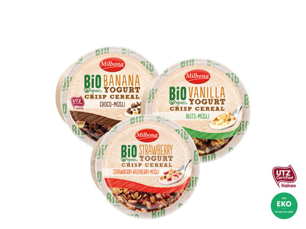 Ekologisk yoghurt med müsli