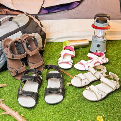 Trekkingsandalen voor dames of heren