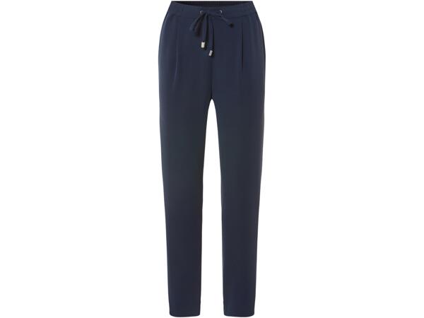 Ladies' trousers straight fit