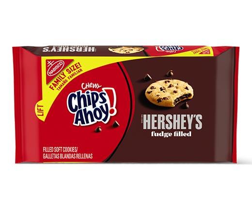 Nabisco 
 Chips Ahoy! Hershey's Fudge or Fudge Filled