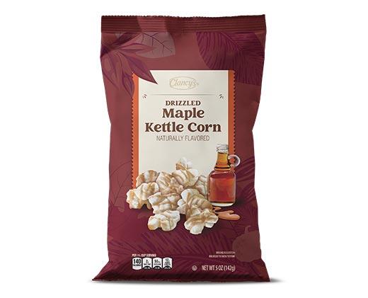 Clancy's Maple or Pumpkin Spice Drizzled Kettlecorn