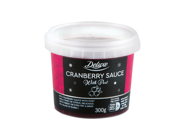 Cranberry and Port Sauce
