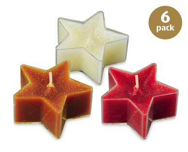 Star Shaped Scented Tea Lights