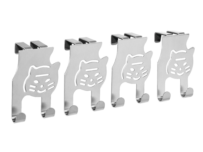 Over Door Hooks, 4 pieces or Clothes Hook