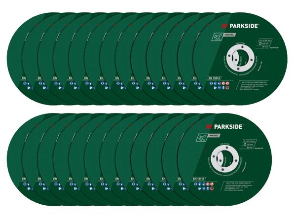 Metal cutting discs, 25 pieces or quick-release nut for angle grinders