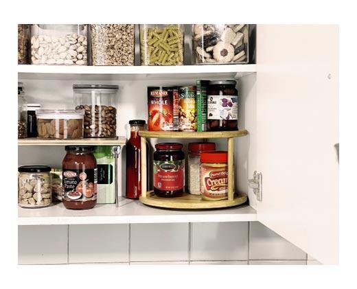 Huntington Home 
 Bamboo Kitchen Cabinet Organizer
