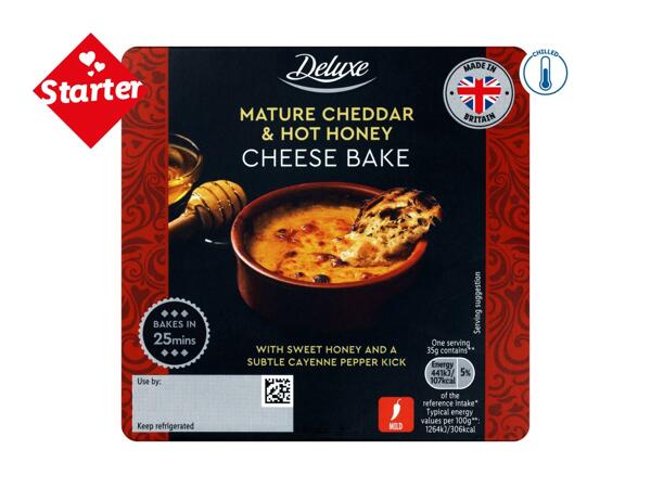 Deluxe Mature Cheddar & Hot Honey Cheese Bake