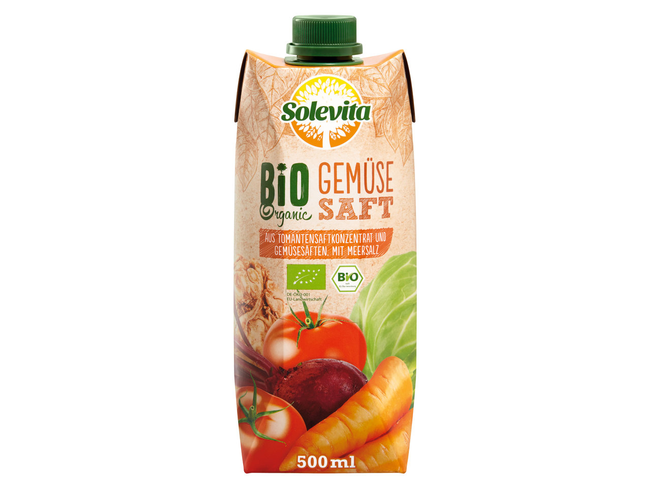 SOLEVITA Bio-Gemüsesaft