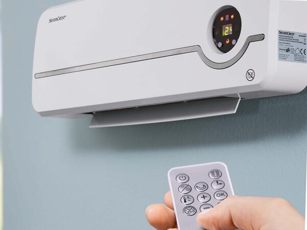Wall-Mounted Ceramic Fan Heater