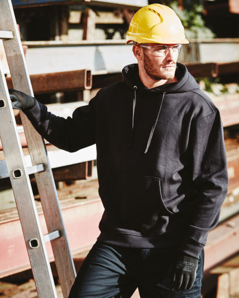 Mens Workwear Black Hoody