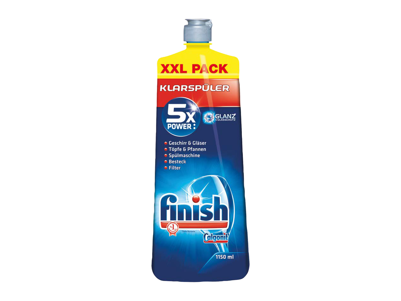 Liquide de rinçage Finish (uniquement en Suisse alémanique et romande)