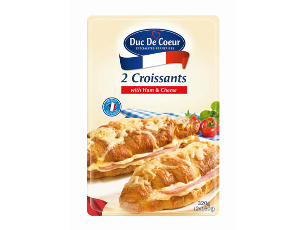 Croissants fourrés