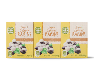 Southern Grove	Vanilla Yogurt Raisins