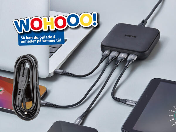 TRONIC(R) USB-power-ladestation