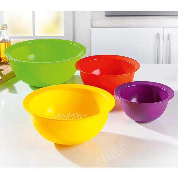 Schüssel-Sieb-Set 4tlg.