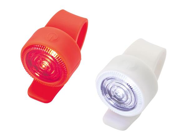 CRIVIT Red & White LED Light Set