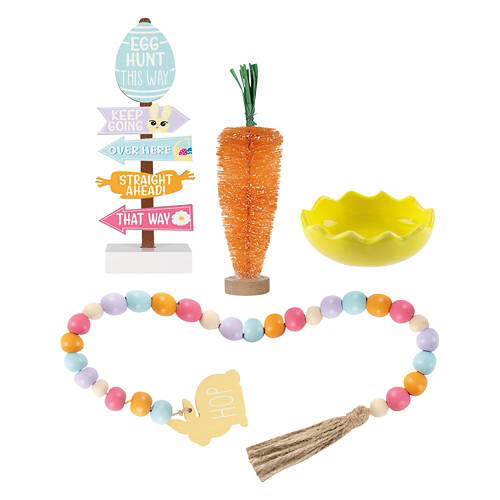 Spring Tray Objects Collection - Going on an Egg Hunt